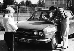Nmeck GEOKART RALLYE v Drdanech - 1981